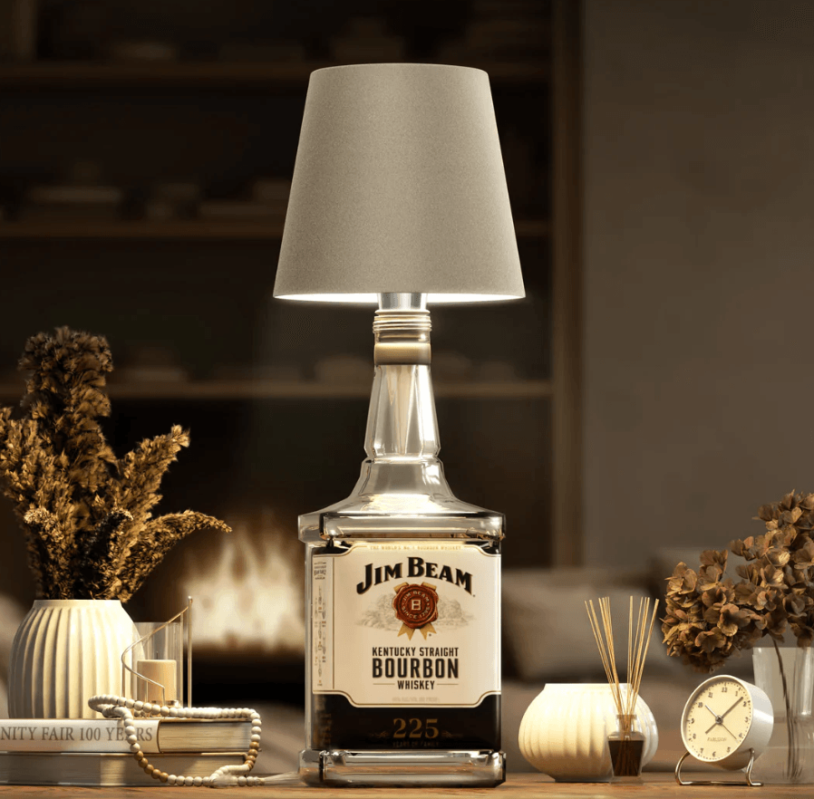 Lampada portable a bottiglia | LuxeGlow