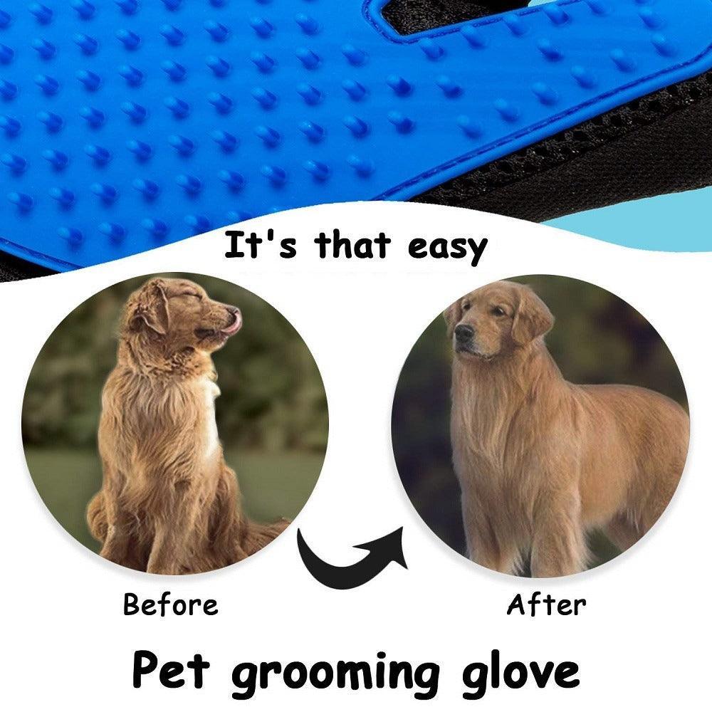 Gant de toilettage pour animaux de compagnie - Zevessa