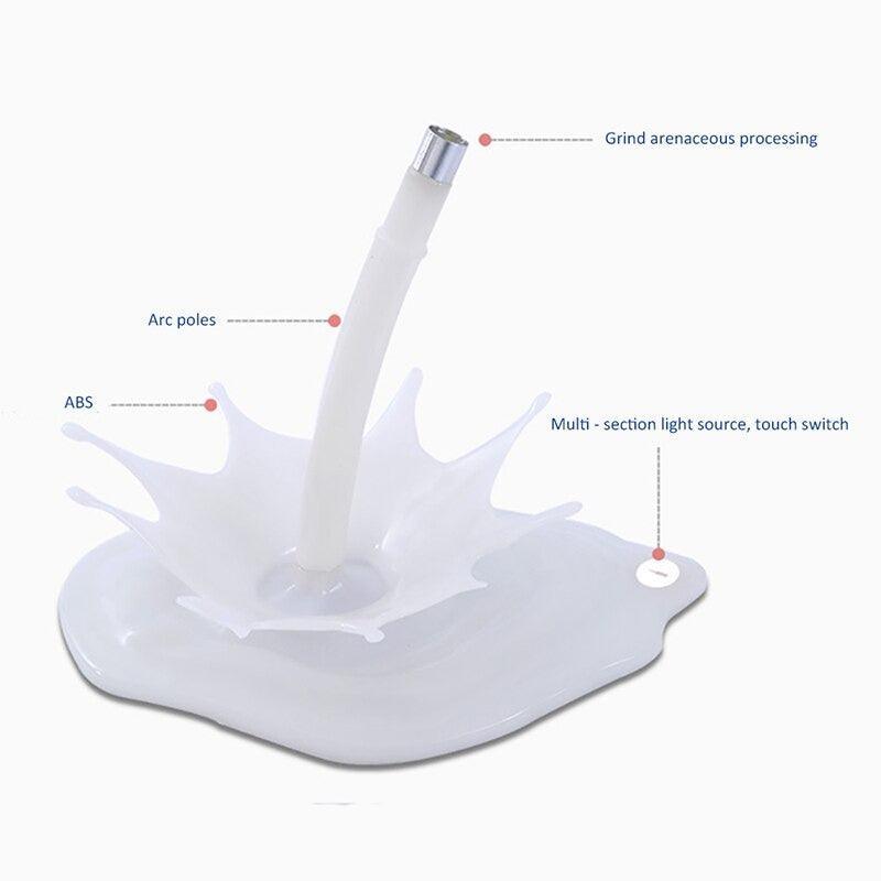 Lampe LED colorée 3D - Flaque d'eau - Zevessa