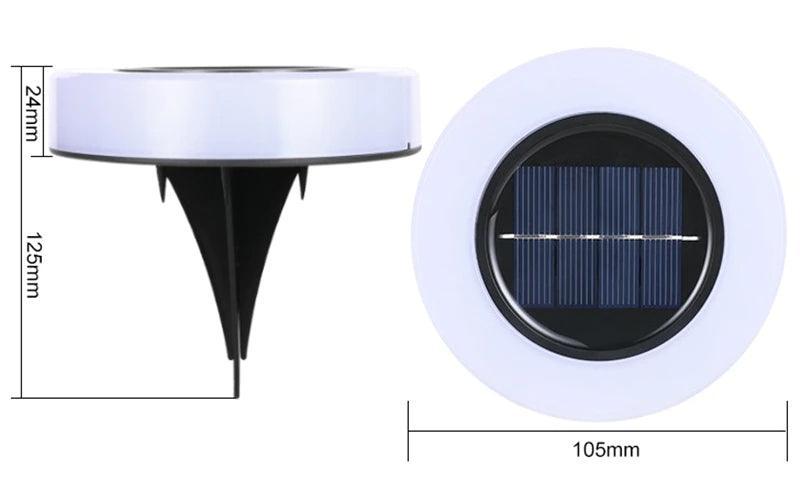Spot Solaire Encastrable - Pack de 4 - Zevessa