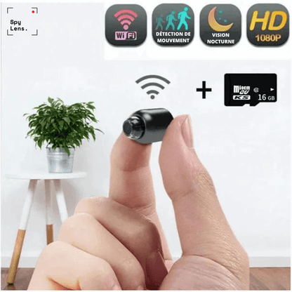 Mini caméra de surveillance | SpyLens - Zevessa