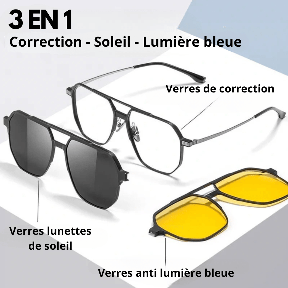 SwitchVision | 3-in-1 Polarized Sunglasses