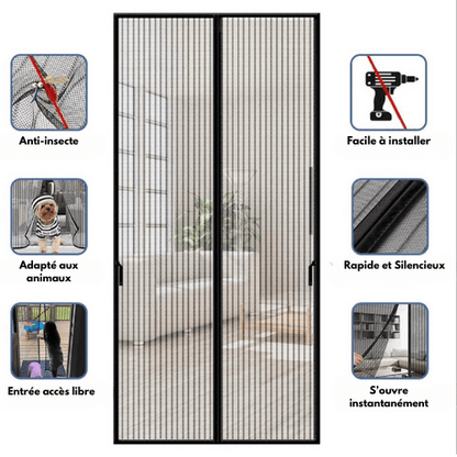 Magnetic Anti-Mosquito Screen Door | ScreenGuard
