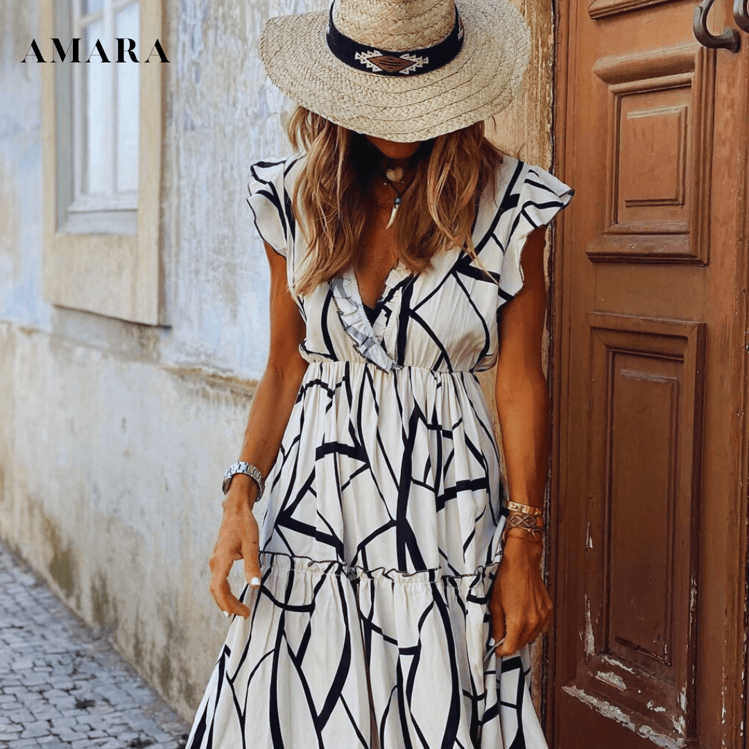 Amara | Robe longue bohème - Zevessa