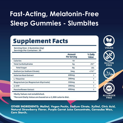 Fast-Acting Sleep Gummies - Slumbites