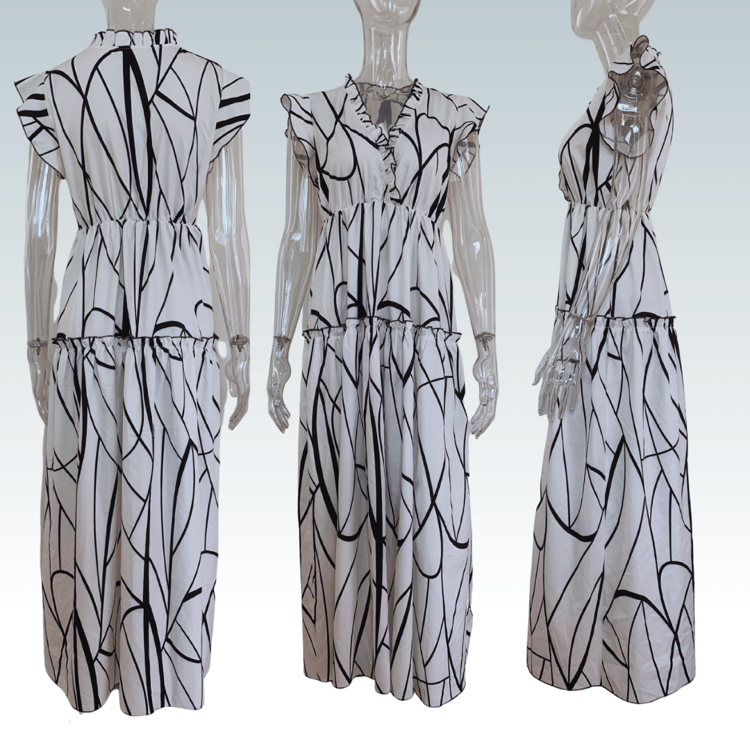 Amara | Robe longue bohème - Zevessa
