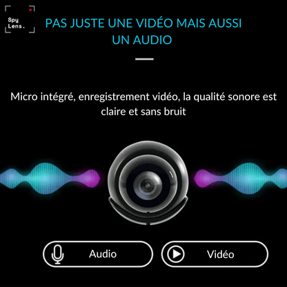 Mini caméra de surveillance | SpyLens - Zevessa