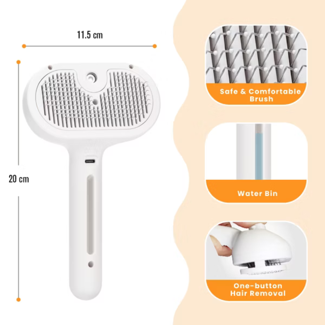 Tangle-free grooming with one click - Sheddi