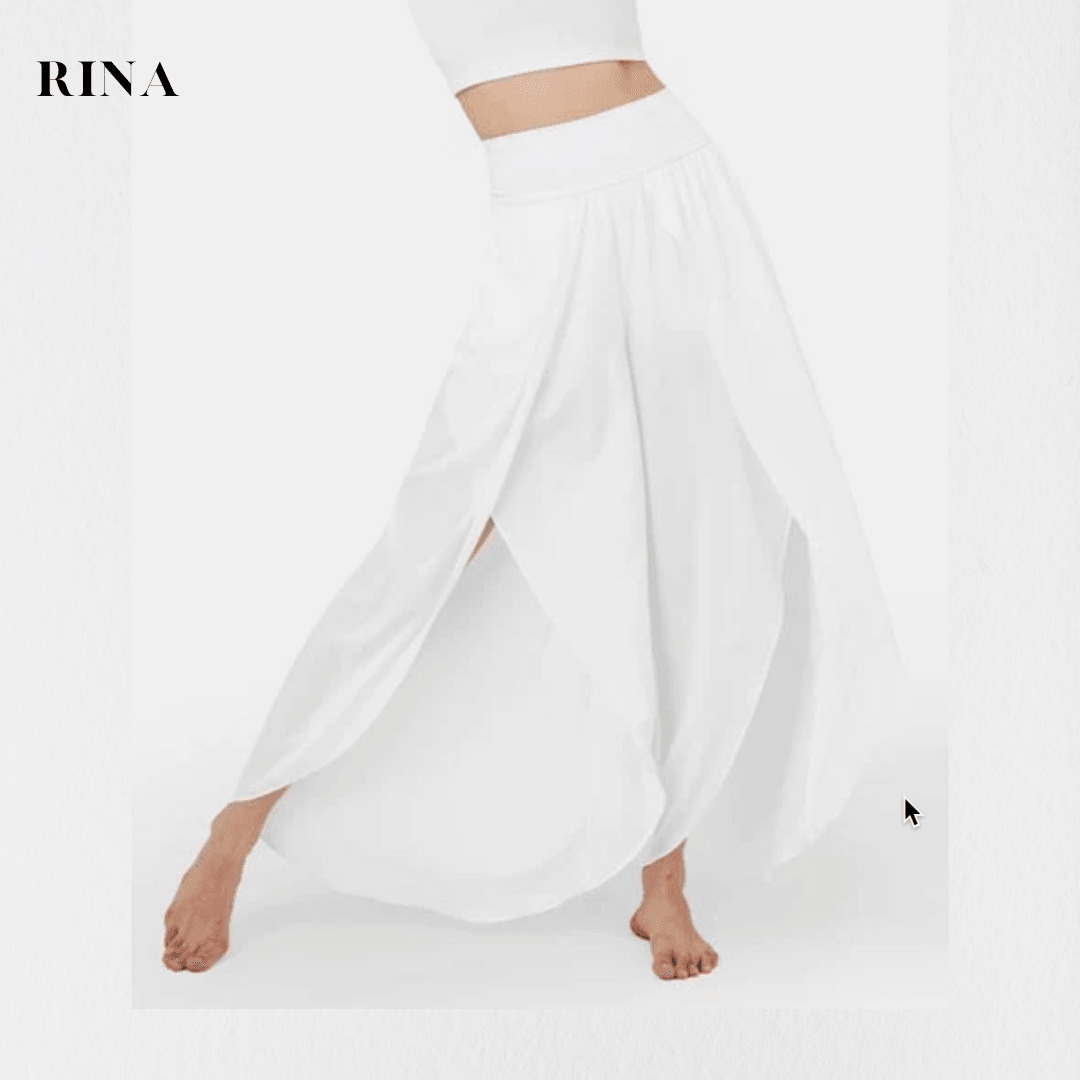 Rina | Pantalon taille haute fluide - Zevessa