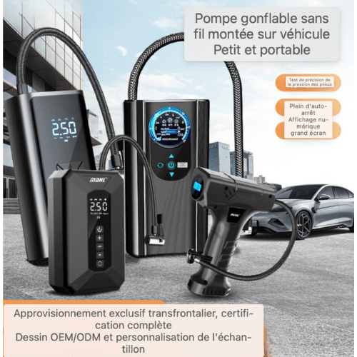 Electric Air Pump with Charger Cable and Pump | PowerPump