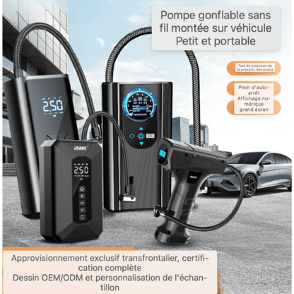 Electric Air Pump with Charger Cable and Pump | PowerPump