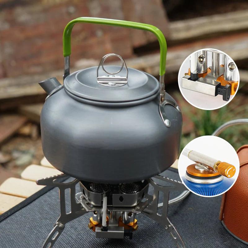 CampBlaze | Windproof Gas Stove for Camping 