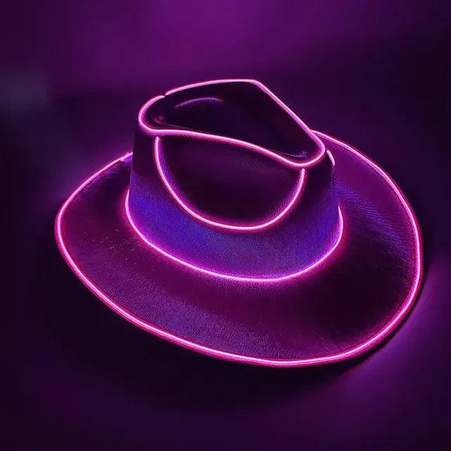 LED Light Up Cowboy Hat | NeonHat