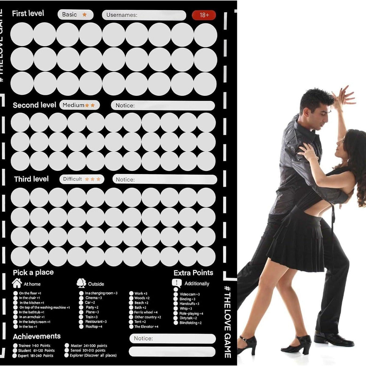 Poster for hot adult game | LoveGame