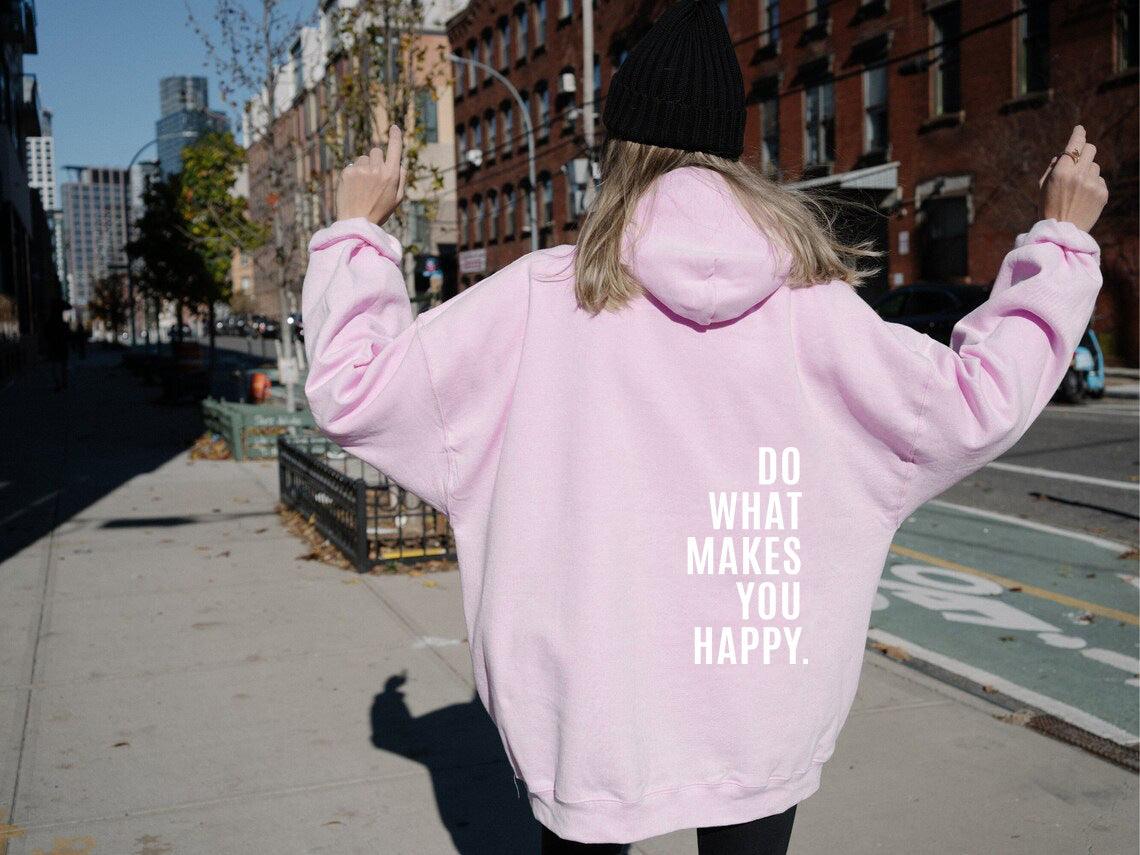 Sweat à capuche tendance | Happy Hoodie - Zevessa