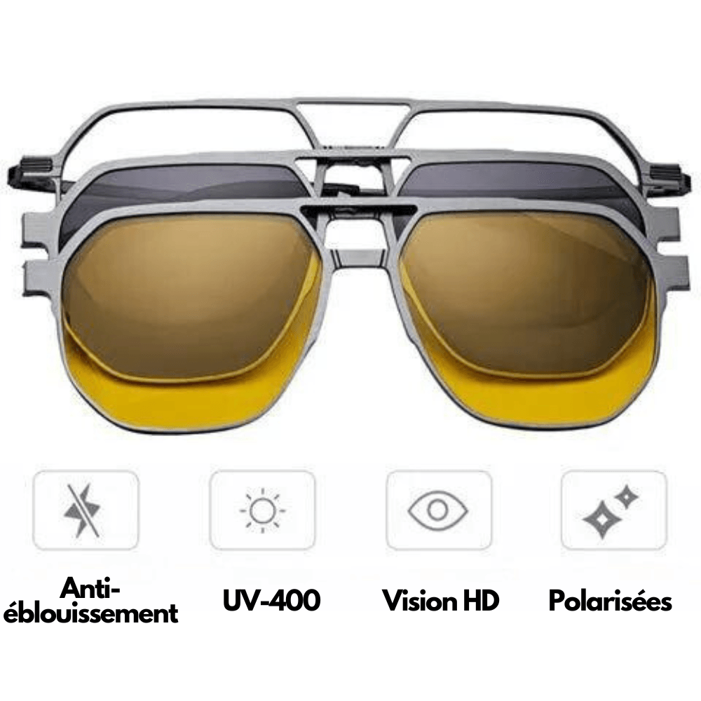 SwitchVision | 3-in-1 Polarized Sunglasses