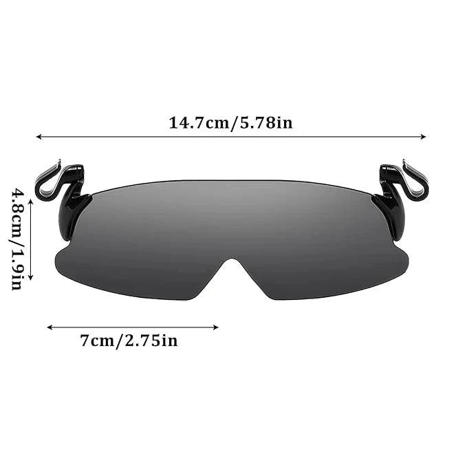 Polarized Clip-on Sunglasses | Glareshield 