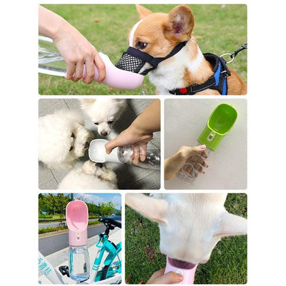 Bouteille d'eau portable pour animaux de compagnie - Zevessa