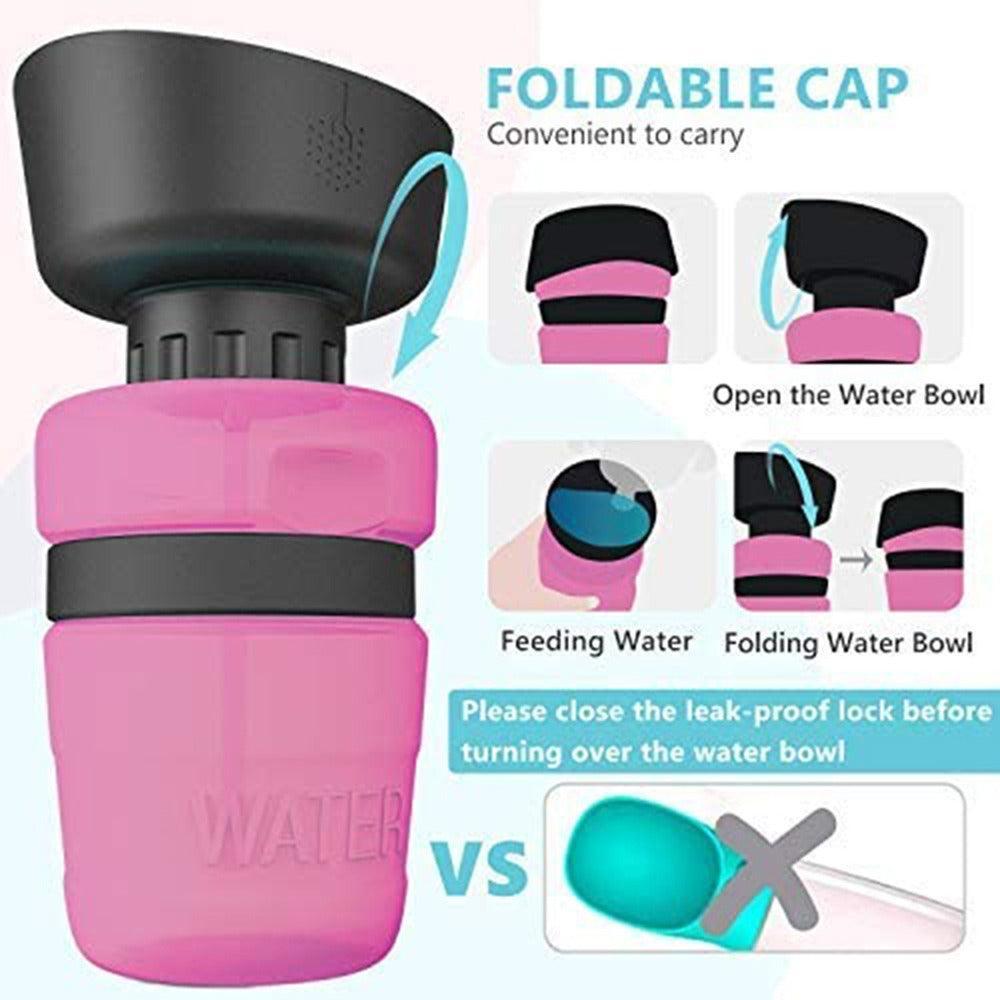 Bouteille d'eau portable pour chiens - Zevessa