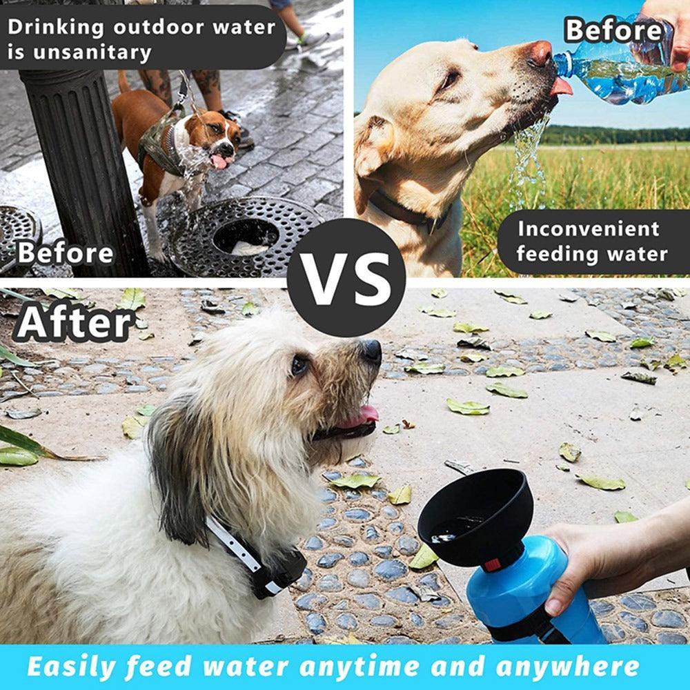 Bouteille d'eau portable pour chiens - Zevessa
