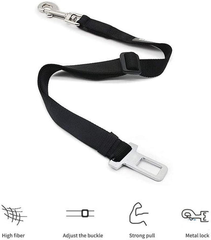 Ceinture de siège réglable pour animal de compagnie - Zevessa