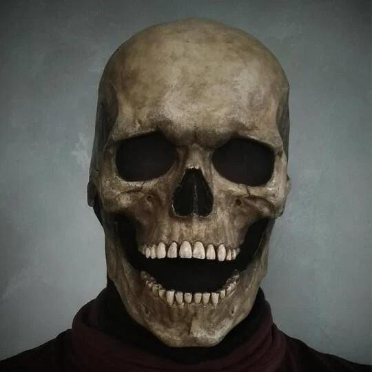 Skeleton | Masque crâne effrayant - Zevessa
