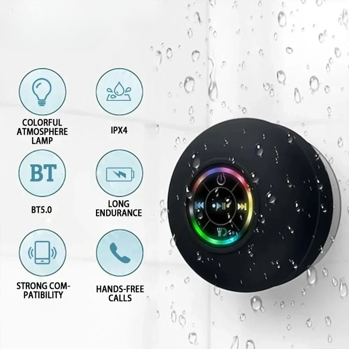 BLUETOOTH SHOWER SPEAKER - HydroTune