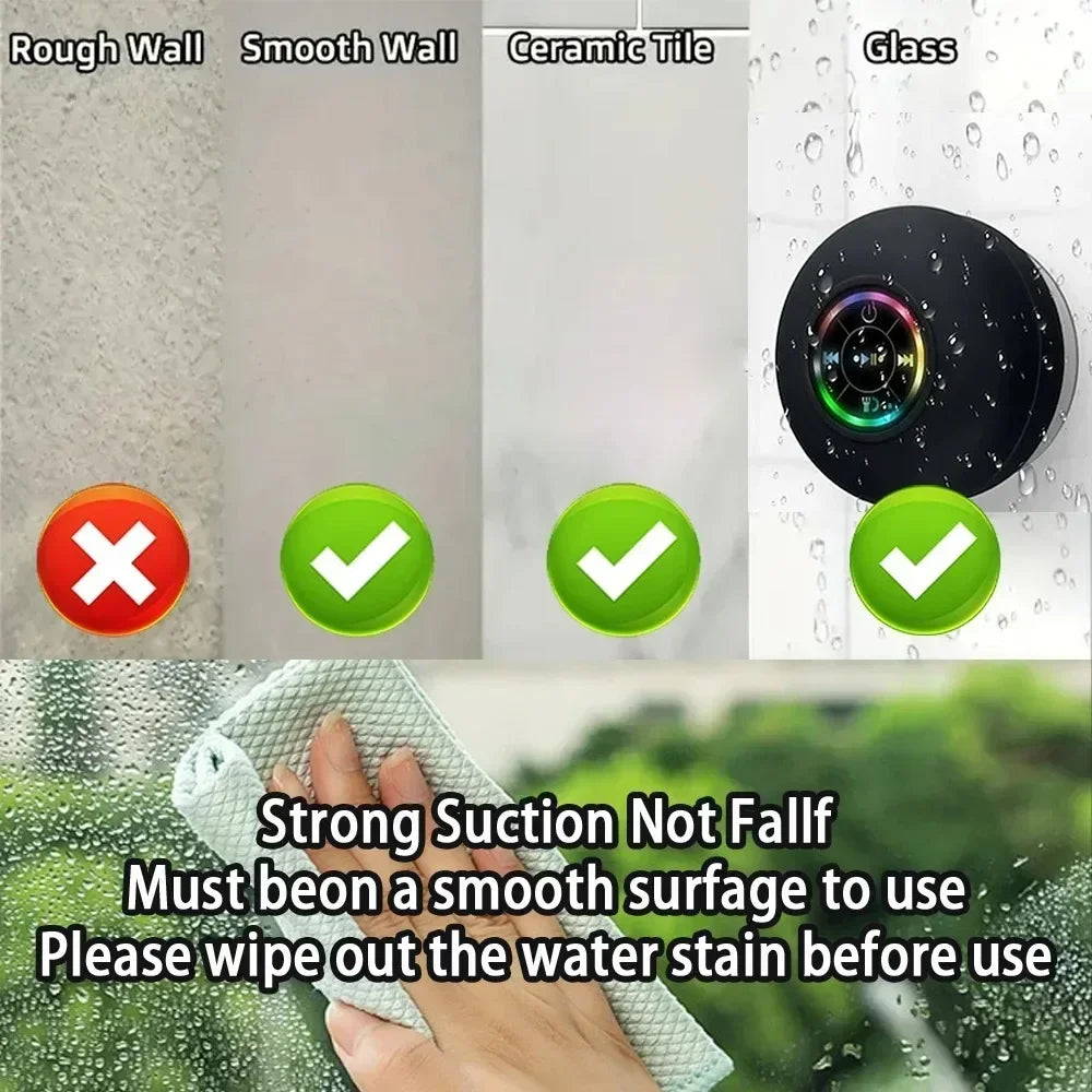 BLUETOOTH SHOWER SPEAKER - HydroTune