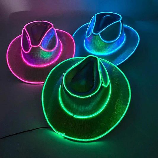 LED Light Up Cowboy Hat | NeonHat
