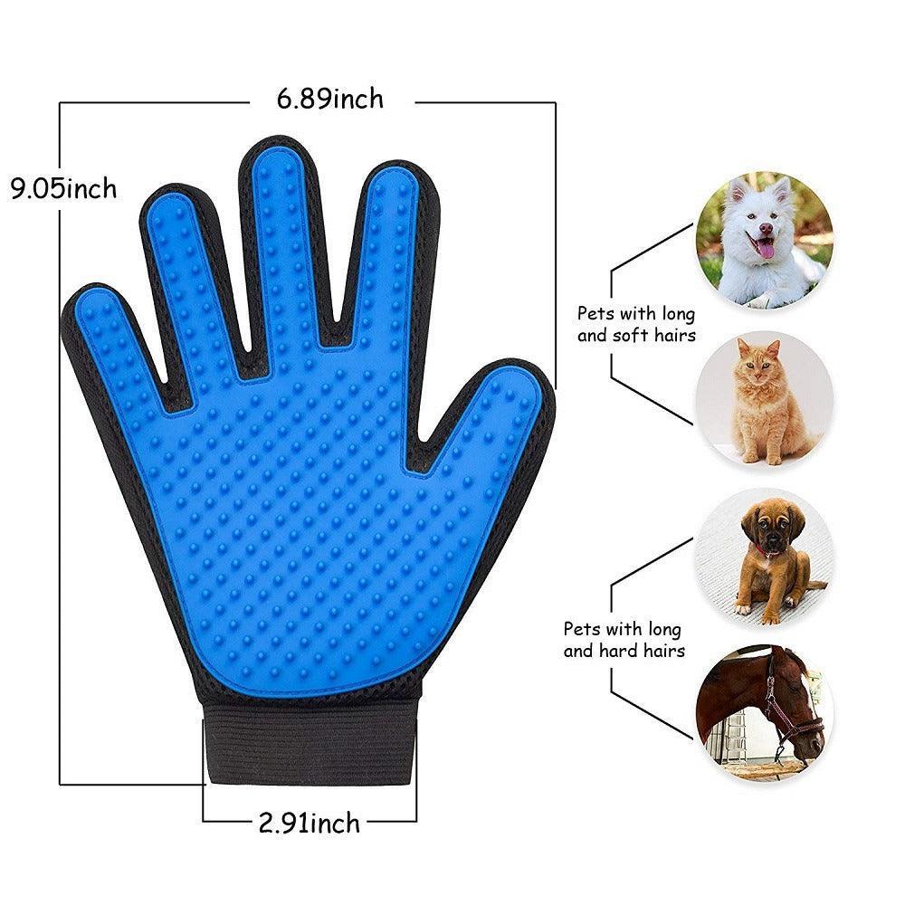 Gant de toilettage pour animaux de compagnie - Zevessa