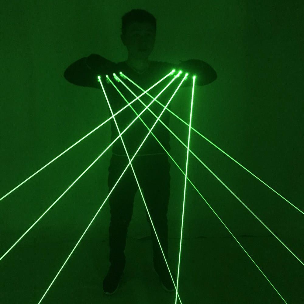 Gants laser vert - Zevessa