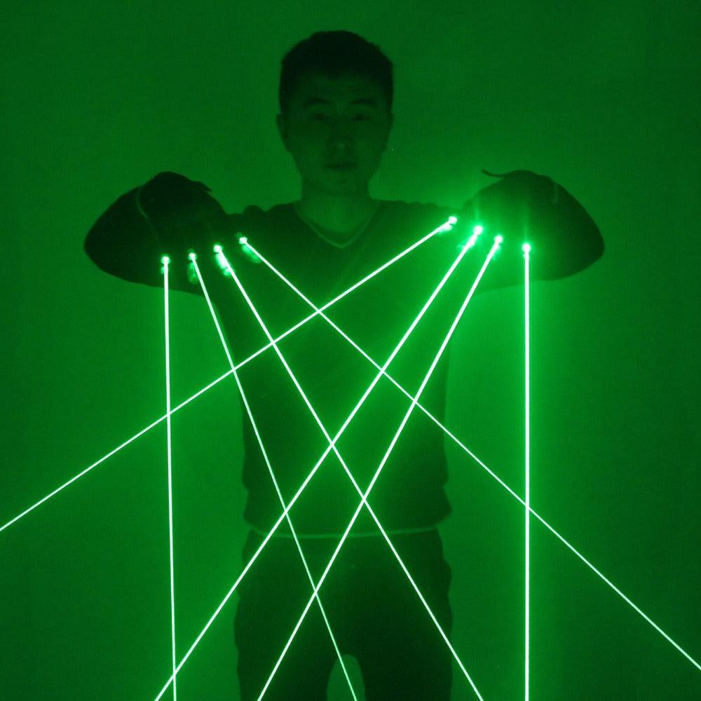 Gants laser vert - Zevessa