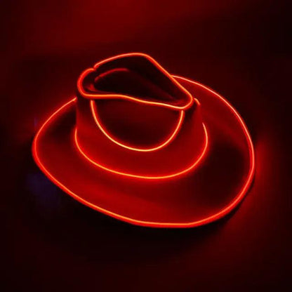 LED Light Up Cowboy Hat | NeonHat