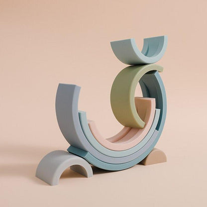 Jouet éducatif arc-en-ciel - Zevessa