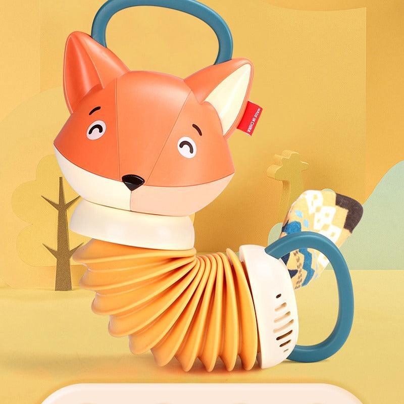Jouet musical accordéon en forme de renard pour enfants - Zevessa