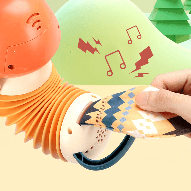 Jouet musical accordéon en forme de renard pour enfants - Zevessa
