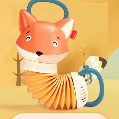 Jouet musical accordéon en forme de renard pour enfants - Zevessa