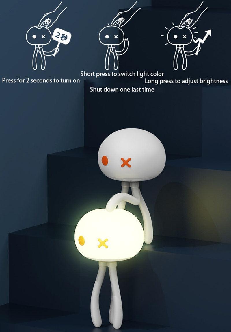 Lampe LED en forme de méduse - Zevessa