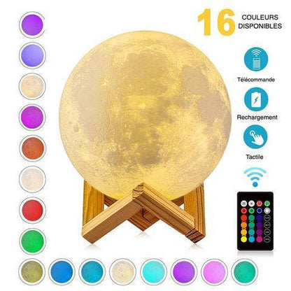 Lampe lune contemporaine - Zevessa