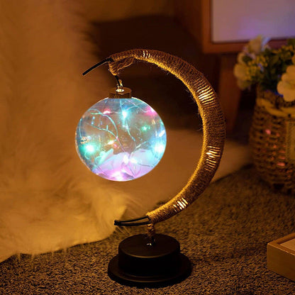 Lanterne LED à forme lunaire - Zevessa