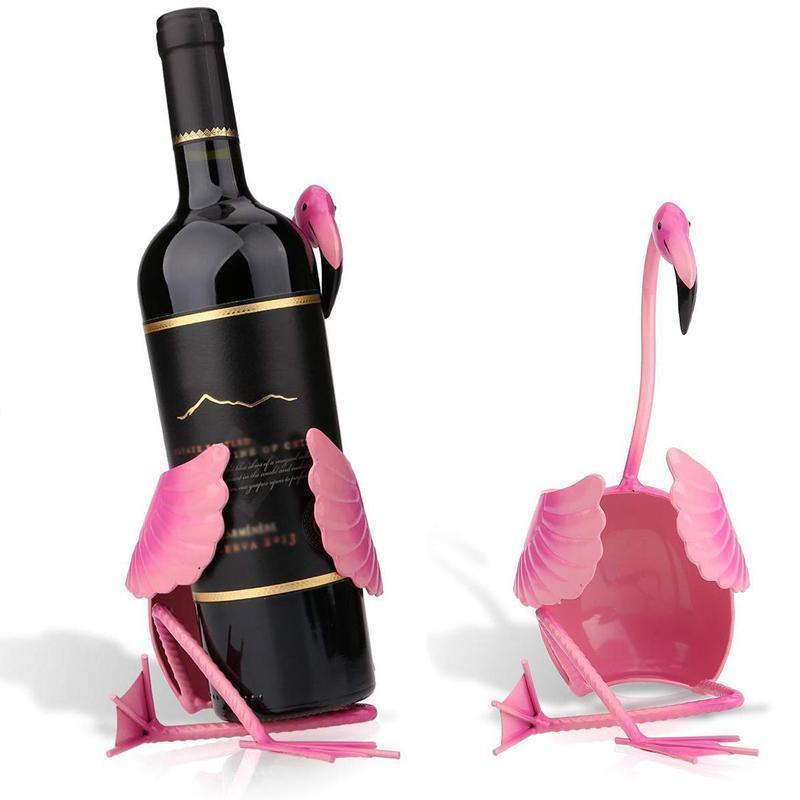 Porte-bouteilles Flamant rose - Zevessa