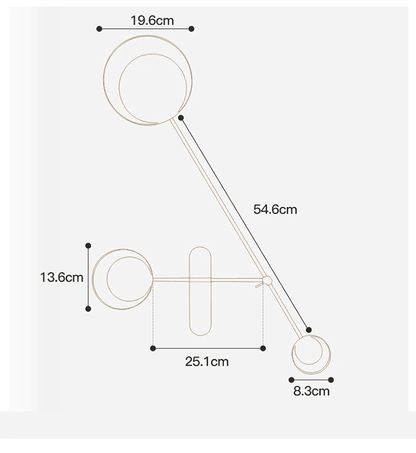 POSEIDON - Lampe murale LED - Zevessa
