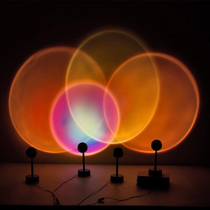 Projecteur LED aux Couleurs Arc-en-ciel - Zevessa