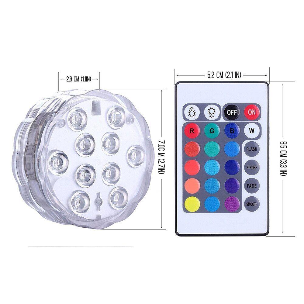 LED Subacquei Telecomandati | HydroGlow 