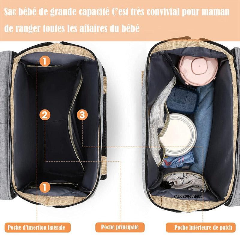 Sac à langer portable pour bébés - Zevessa