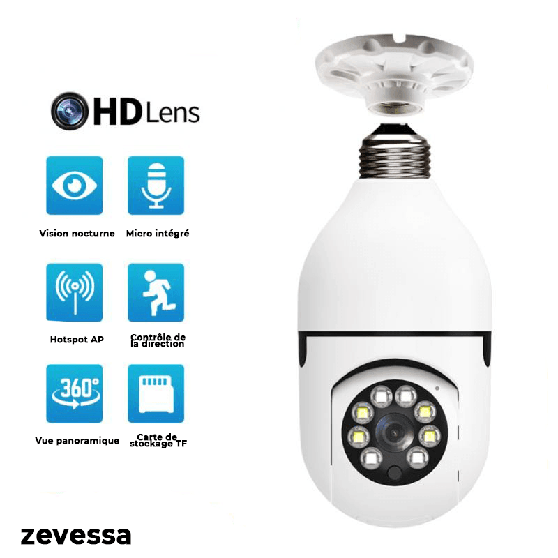 Spyt - Caméra de surveillance dôme extérieure - Zevessa