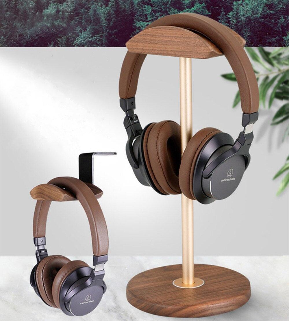 Support de Casque en Bois Universel - Zevessa