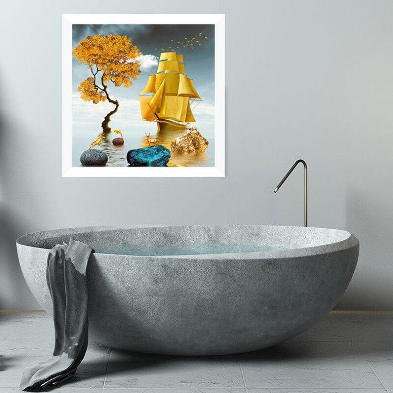 Tableau armoire pour salle de bain - Zevessa